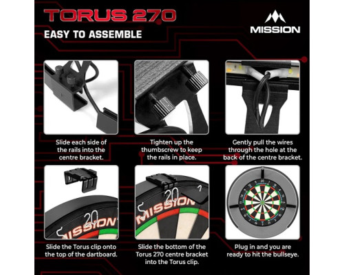 Система освітлення мішені Mission Torus 270 USB-C