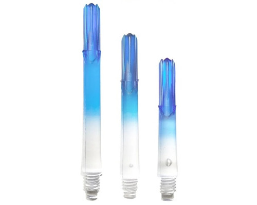 Хвостовики для дротиков L-Style L-Shaft Straight Clear & Blue