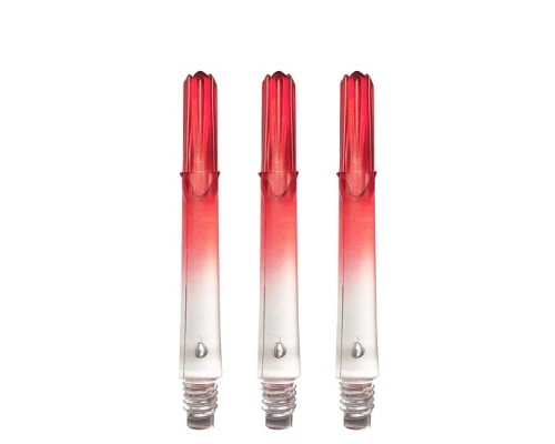 Хвостовики для дротиков L-Style L-Shaft Straight Clear & Red