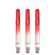 Хвостовики для дротиков L-Style L-Shaft Straight Clear & Red