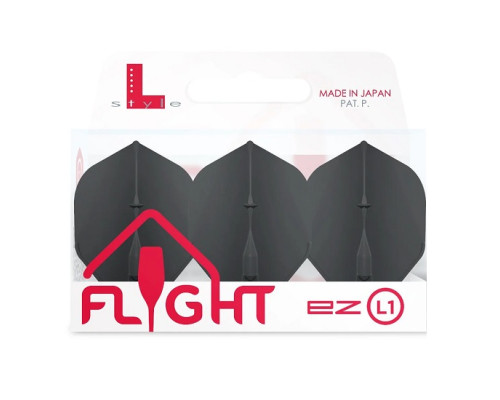 Оперения для дротиков L-Style EZ Black 
