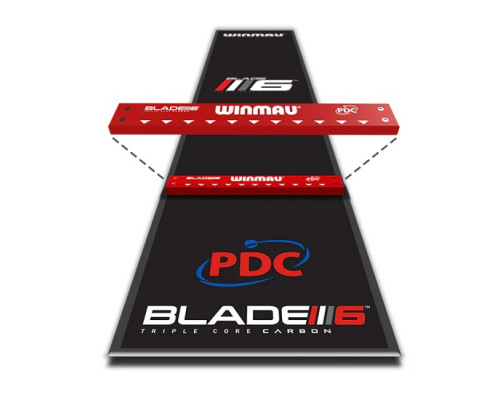 Килимок для дартсу Winmau Pro Zone Blade 6 Dart Mat & Oche
