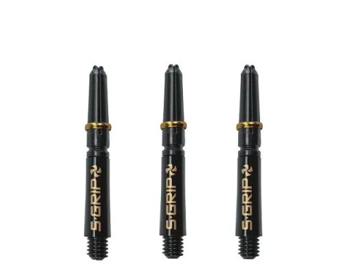 Хвостовики Harrows Supergrip Spin Short Black Gold