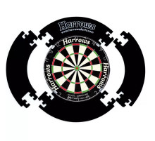 Защитный круг Harrows 4 Piece Dartboard Surround Black