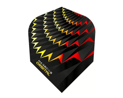 Оперение Harrows Orbital Red Yellow