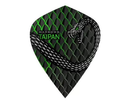 Оперения Harrows Taipan Kite Green