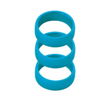 Металлические кольца Target Lock Ring Blue