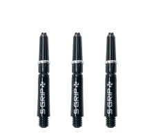 Хвостовики Harrows Supergrip Spin Short Black Silver