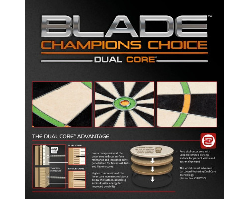 Мішень Winmau Blade Dual Core Champions Choice Trainer