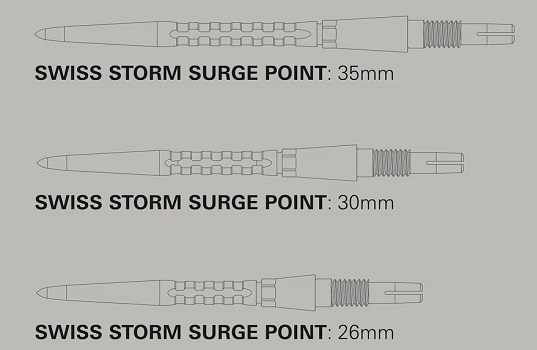 Змінні голки Target Swiss Points Storm Surge